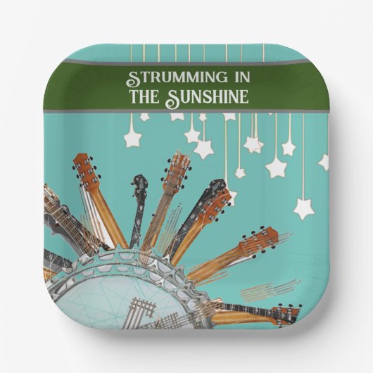 Papierplatte Pappteller (Vorderseite)