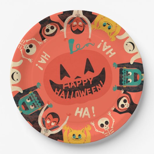 Papierplatte Pappteller (Vorderseite)