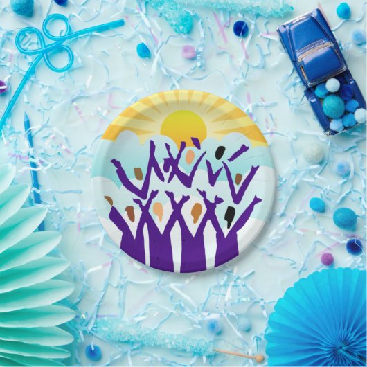 Papierplatte Pappteller (Party)