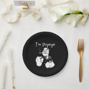 Papierplatte Pappteller