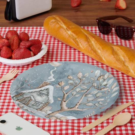 Papierplatte Pappteller (Picknick)