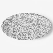 Papierplatte Pappteller (Schrägansicht)