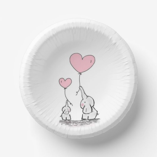 Papierplatte Pappteller (Vorderseite)