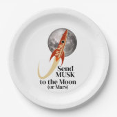 Papierplatte Pappteller (Vorderseite)