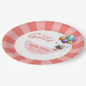 Papierplatte Pappteller (Schrägansicht)