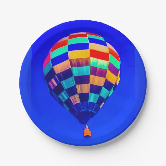 Papierplatte Pappteller (Vorderseite)