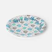 Papierplatte Pappteller (Schrägansicht)