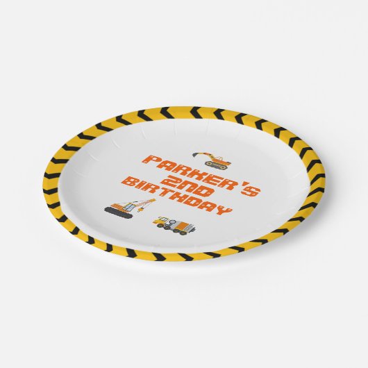 Papierplatte Pappteller (Schrägansicht)