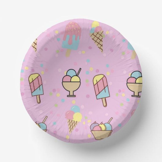 Papierplatte Pappteller (Vorderseite)