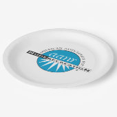 Papierplatte Pappteller (Schrägansicht)