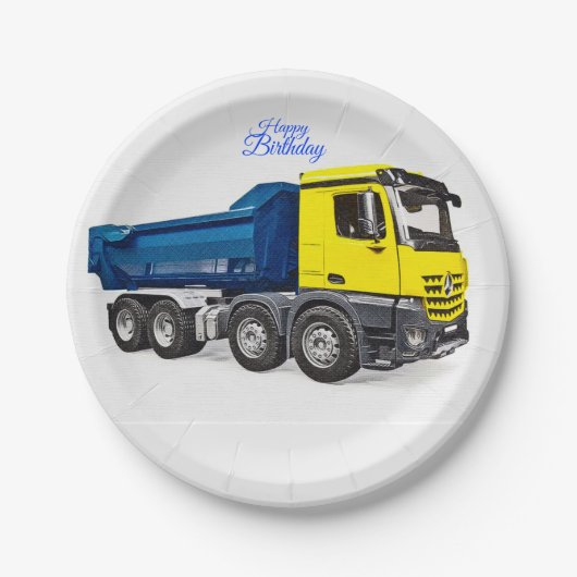 Papierplatte Pappteller (Vorderseite)