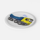 Papierplatte Pappteller (Schrägansicht)