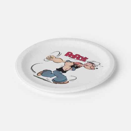 Papierplatte Pappteller (Schrägansicht)