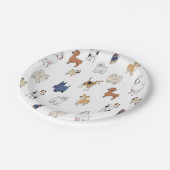 Papierplatte Pappteller (Schrägansicht)