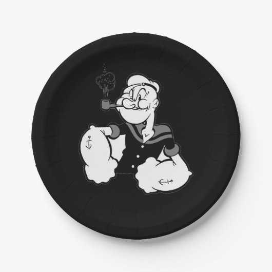 Papierplatte Pappteller (Vorderseite)