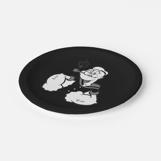 Papierplatte Pappteller (Schrägansicht)