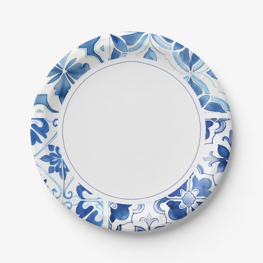 Papierplatte Pappteller (Vorderseite)