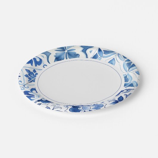 Papierplatte Pappteller (Schrägansicht)