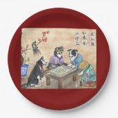 Papierplatte Pappteller (Vorderseite)