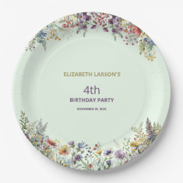 Papierplatte Pappteller