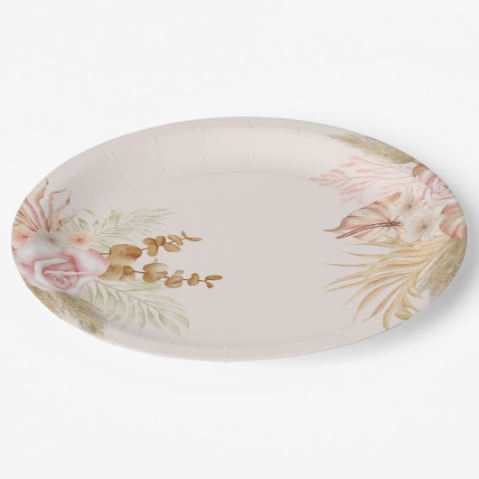 Papierplatte Pappteller (Schrägansicht)