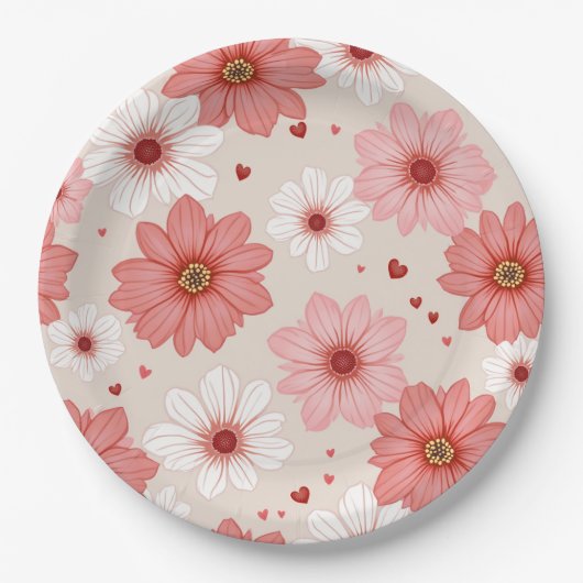 Papierplatte Pappteller (Vorderseite)