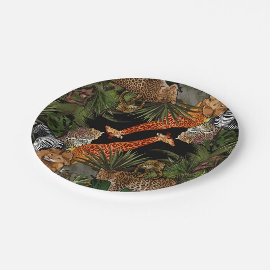 Papierplatte Pappteller (Schrägansicht)