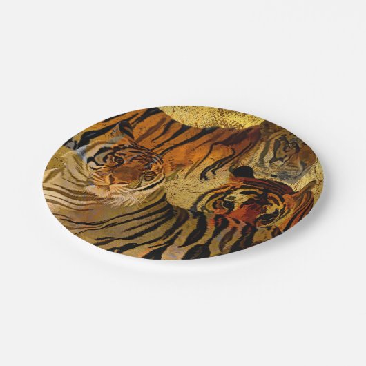 Papierplatte Pappteller (Schrägansicht)