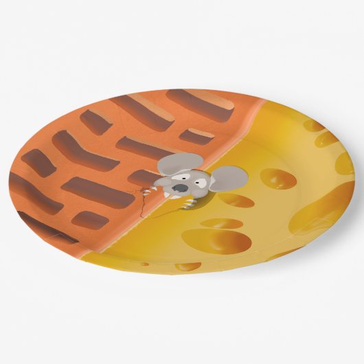 Papierplatte Pappteller (Schrägansicht)