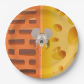 Papierplatte Pappteller (Vorderseite)