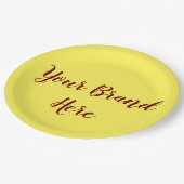 Papierplatte Pappteller (Schrägansicht)