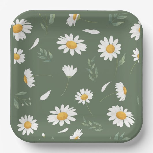 Papierplatte Pappteller (Vorderseite)