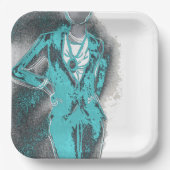 Papierplatte Pappteller (Vorderseite)