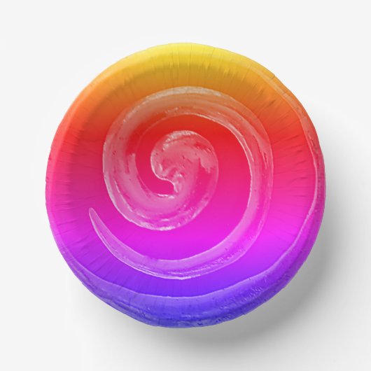 Papierplatte Pappteller (Vorderseite)