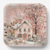 Papierplatte Pappteller (Vorderseite)