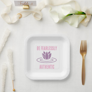 Papierplatte Pappteller