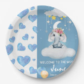 Papierplatte Pappteller (Vorderseite)