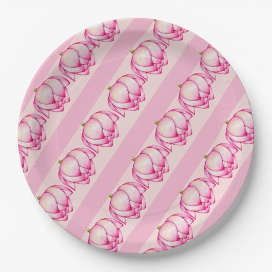 Papierplatte Pappteller (Vorderseite)