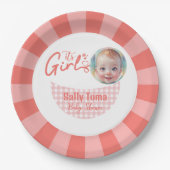 Papierplatte Pappteller (Vorderseite)