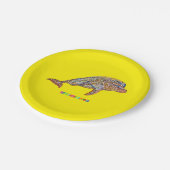 Papierplatte Pappteller (Schrägansicht)