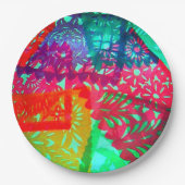 Papierplatte Pappteller (Vorderseite)