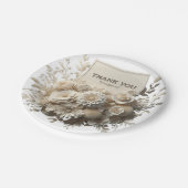 Papierplatte Pappteller (Schrägansicht)
