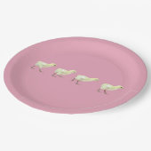 Papierplatte Pappteller (Schrägansicht)