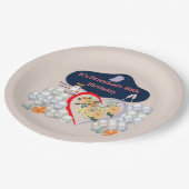 Papierplatte Pappteller (Schrägansicht)