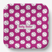 Papierplatte Pappteller (Vorderseite)