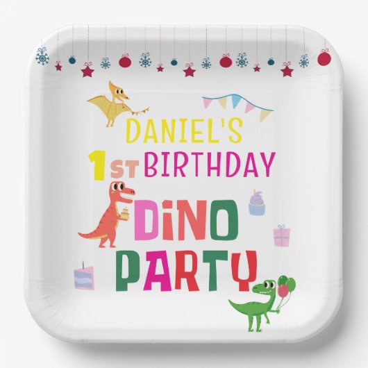 Papierplatte Pappteller (Vorderseite)