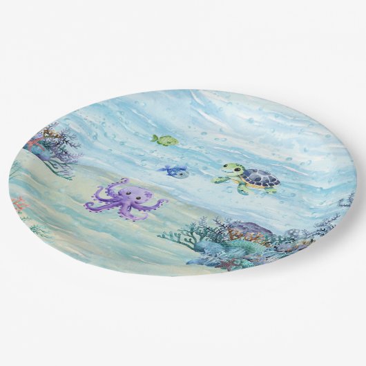 Papierplatte Pappteller (Schrägansicht)