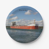 Papierplatte Pappteller (Vorderseite)