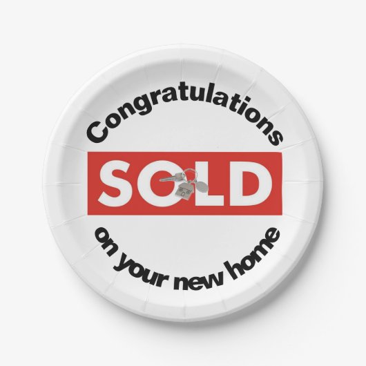 Papierplatte Pappteller (Vorderseite)