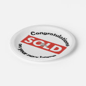 Papierplatte Pappteller (Schrägansicht)